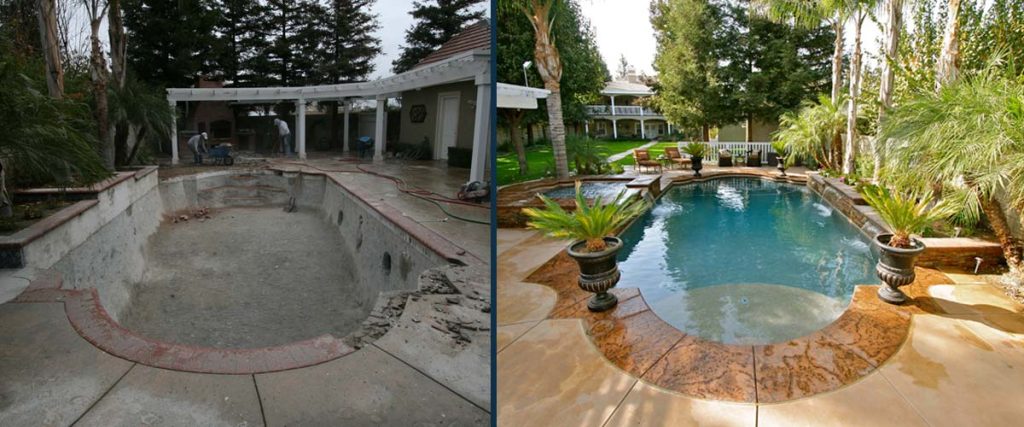 Pool construction services