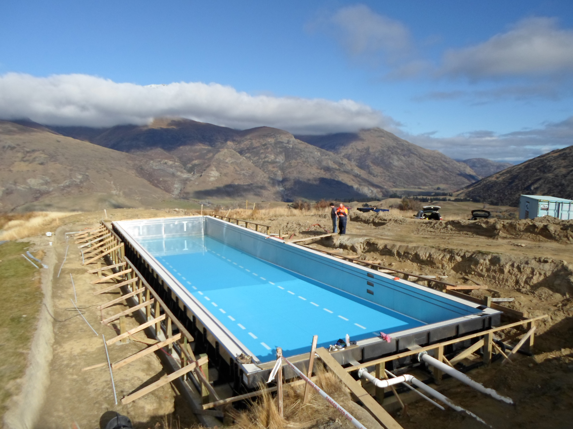 Pool construction services