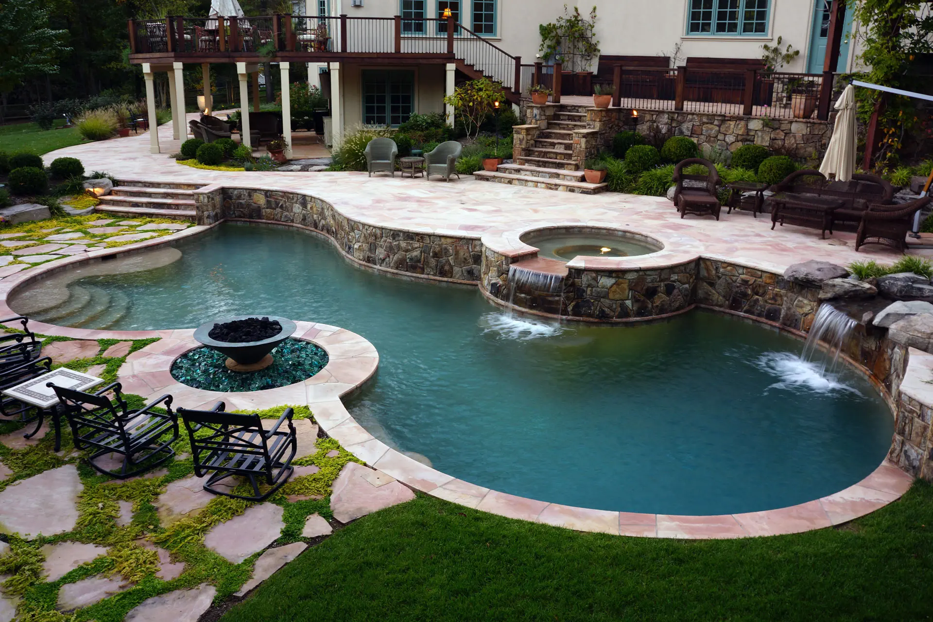 Modern Pool Landscaping